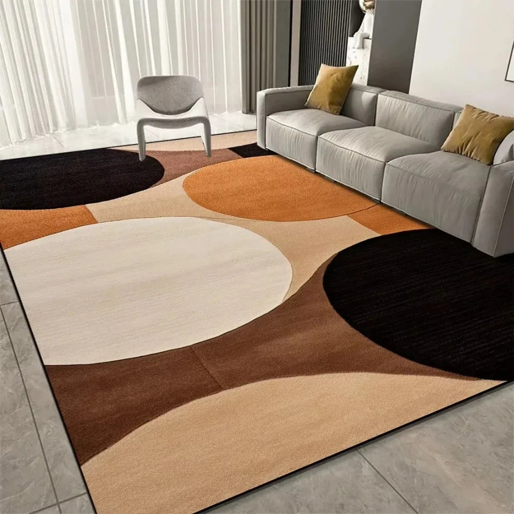 Tapis Géométrique Luxueux et doux pour salon – Référence : 123456