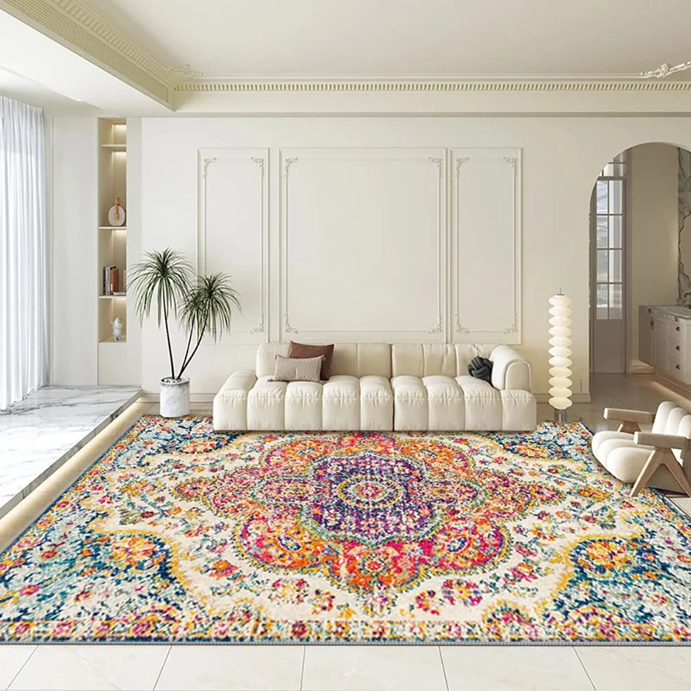 Tapis Bohème / Oriental Ultra Fin et Antidérapant – Référence : 452817