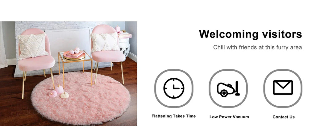 Tapis Rond Confort Doux et Anti-dérapant – Référence : 783451