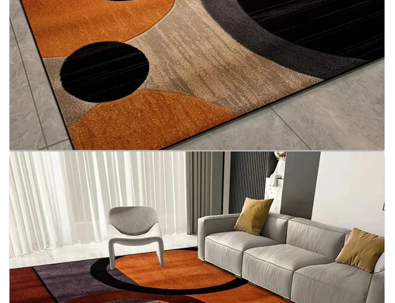 Tapis Géométrique Douillet et Antidérapant – Référence : 467821