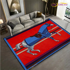 Tapis Cheval / Hermes Moderne Design – Référence: 104693