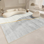 Tapis Géométrique Abstrait et Stylé pour Salon – Référence : 572193