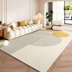 Tapis Géométrique Minimaliste et Lavable – Référence : 567489