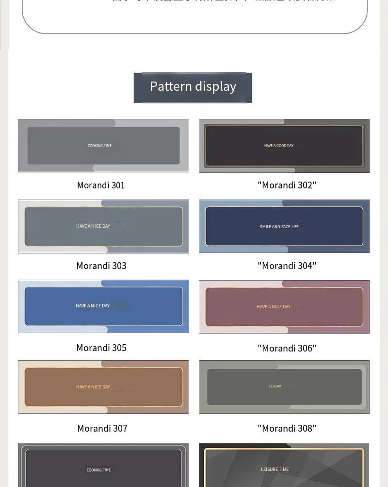 Tapis Cuisine - Référence: 836912 Rétro Américain Lavable