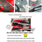 Tapis Rond Enfant Ludique Géométrique – Référence : 104693