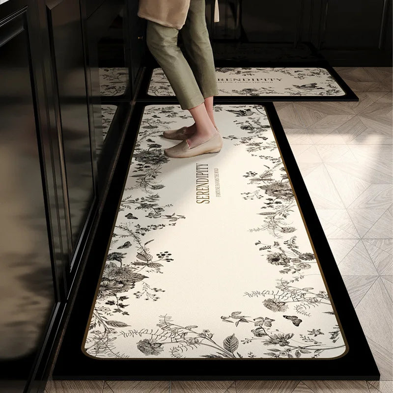 Tapis Cuisine – Référence: 123456 Antidérapant Imperméable