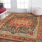 Tapis Bohème / Oriental Résistant à la saleté et doux – Référence : 482937