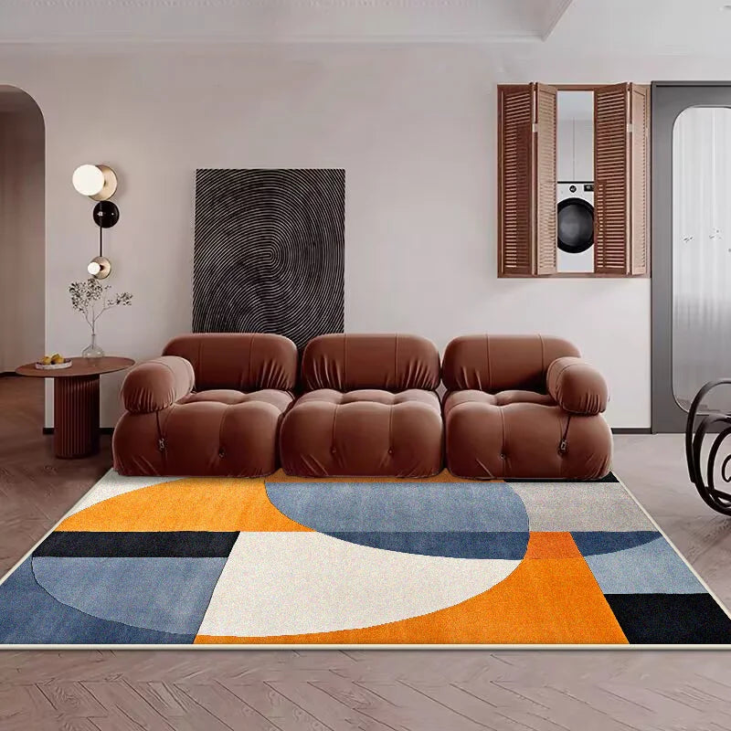 Tapis Géométrique Antidérapant et Lavable – Référence : 582304