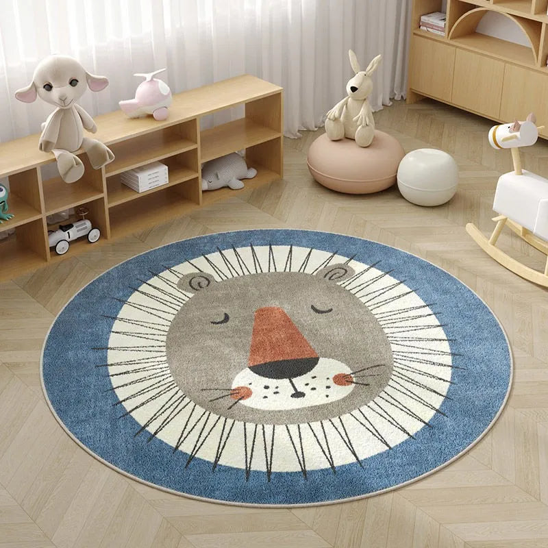 Tapis Rond Enfant Antidérapant – Référence : 123456