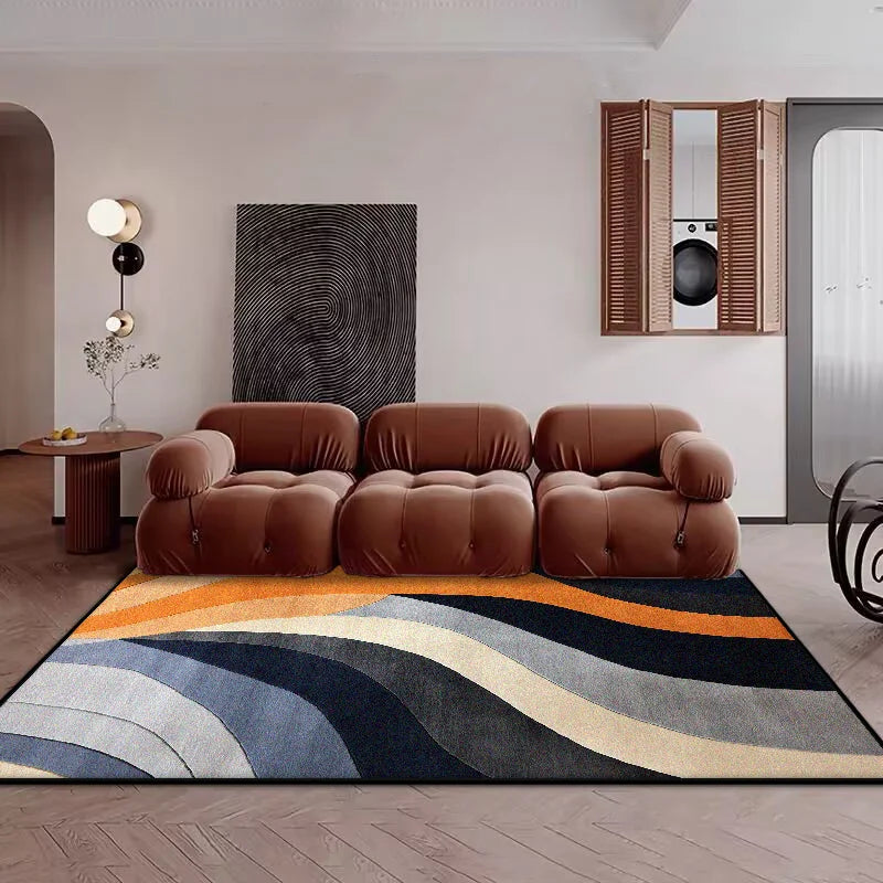 Tapis Géométrique Antidérapant et Lavable – Référence : 572819