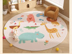Tapis Rond Enfant Doux et Lavable – Référence : 104693