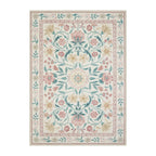 Tapis Floral Doux et Lavable en Machine – Référence : 738495