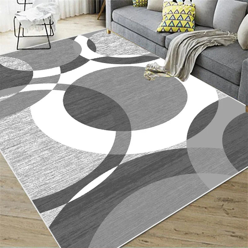Tapis Géométrique Luxueux et anti-dérapant – Référence : 127845