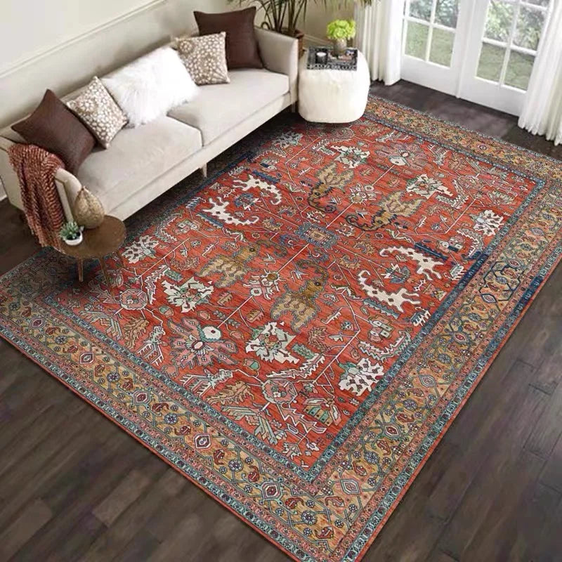 Tapis Bohème / Oriental Velours Cristal Résistant à la Saleté – Référence : 342518