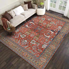 Tapis Bohème / Oriental Doux et résistant à la saleté – Référence : 582341