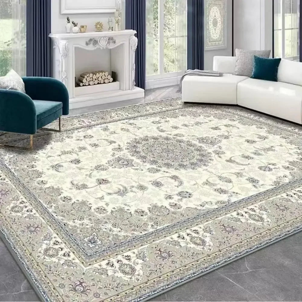 Tapis Bohème / Oriental Luxe Polyester Avec Motif Persan – Référence : 453827