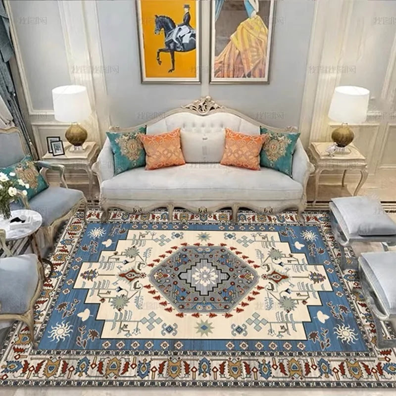 Tapis Bohème / Oriental Velvet Anti-Dérapant et Lavable – Référence : 472381