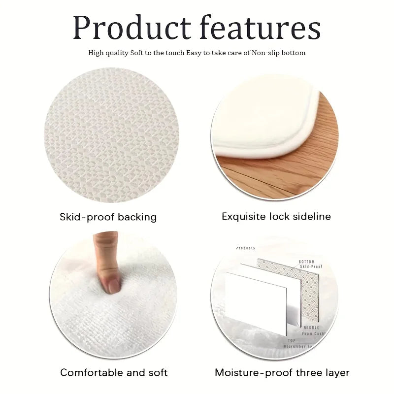 Tapis Bohème / Oriental Vintage et Antidérapant – Référence : 485132