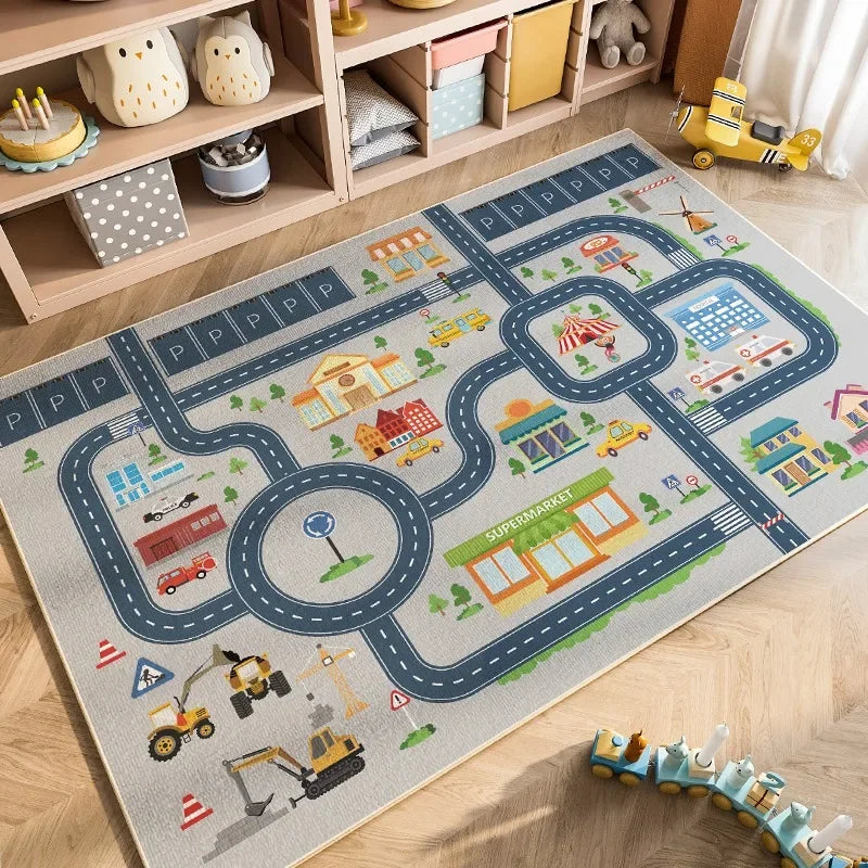 Tapis pour Enfant Motif Cartoon et Pratique – Référence : 569432