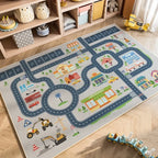 Tapis pour Enfant à Motif Cartoon et Moderne – Référence : 485271