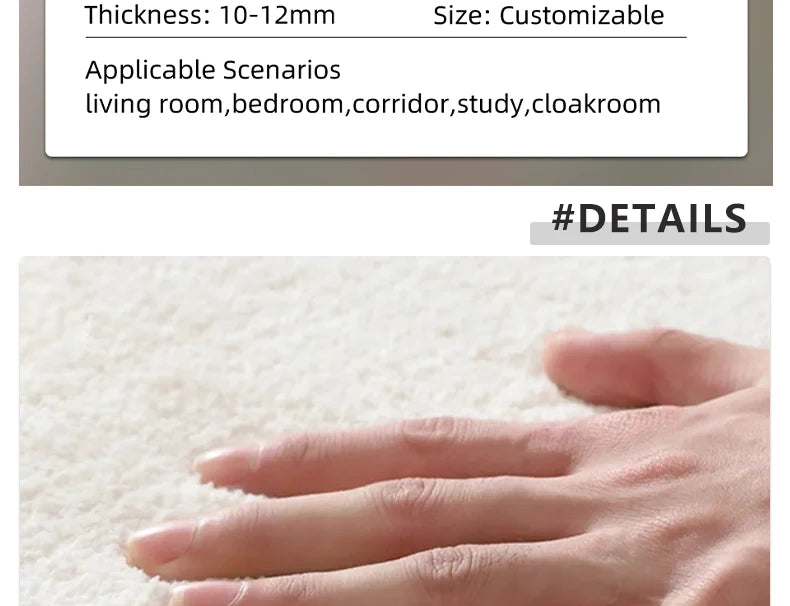 Tapis Géométrique Luxueux et doux pour salon – Référence : 123456