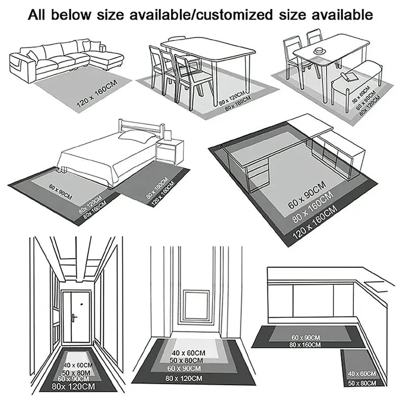 Tapis Rond Enfant Géométrique – Référence : 104693