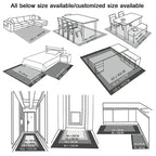 Tapis Rond Enfant - Référence : 104693 Géométrique et Doux