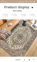 Tapis Bohème / Oriental Luxueux en Polyester Doux – Référence : 543210