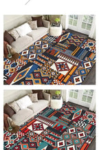 Tapis Bohème / Oriental Velours Cristal Antidérapant – Référence : 483216