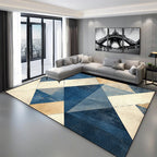 Tapis Géométrique Moderne et Antidérapant – Référence : 237845