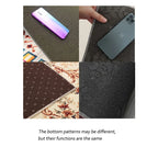 Tapis Géométrique Plush et Antidérapant – Référence : 482615