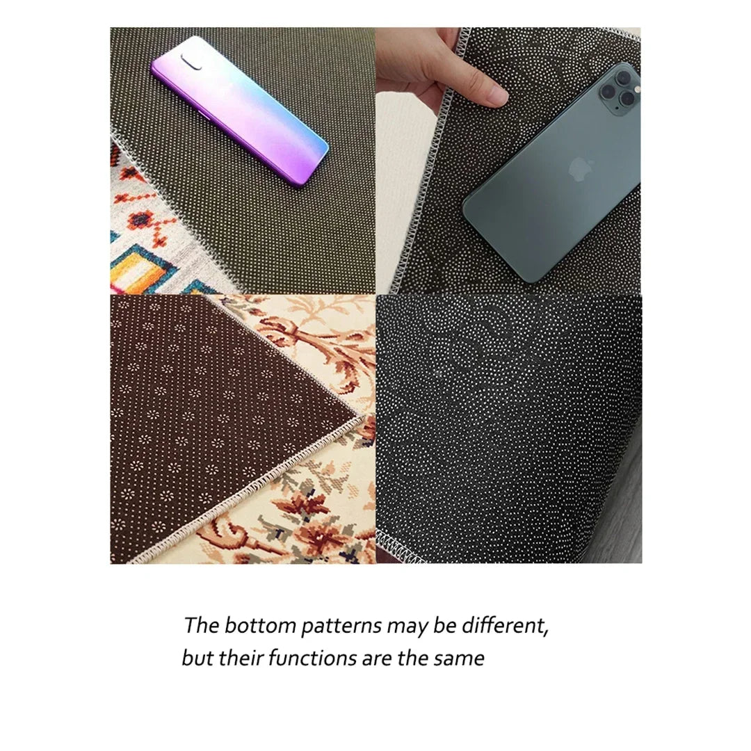 Tapis Géométrique Nordique Doux et Antidérapant – Référence : 583472