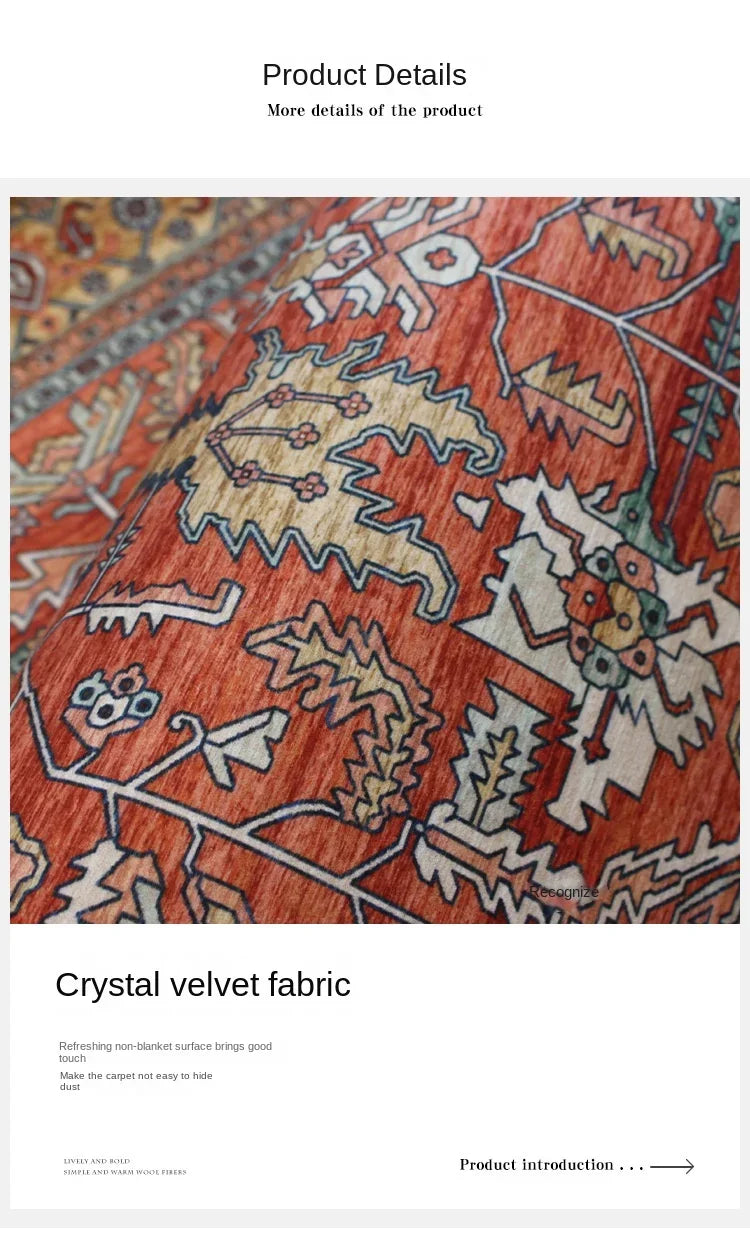 Tapis Bohème / Oriental Luxueux en Polyester – Référence : 482761