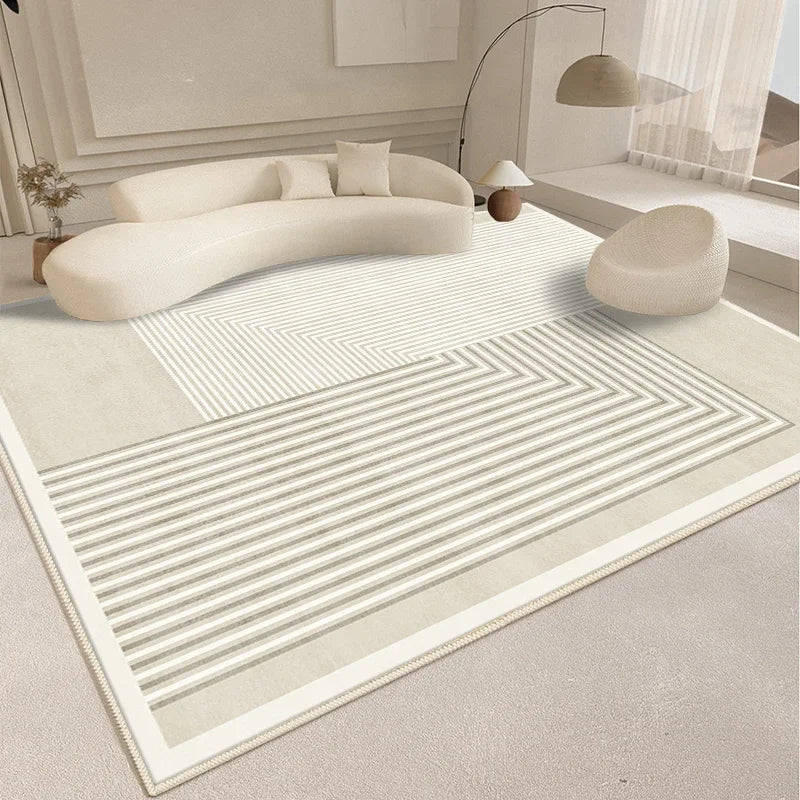 Tapis Géométrique Abstrait et Moderne – Référence : 472839