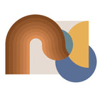 Tapis Géométrique Velours Épais et Luxueux – Référence : 482736