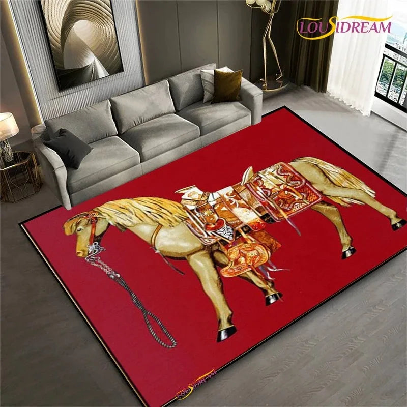 Tapis Horse / Hermes Effet - Référence: 104693