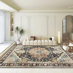 Tapis Bohème / Oriental Ultra-Fin et Antidérapant – Référence : 672395