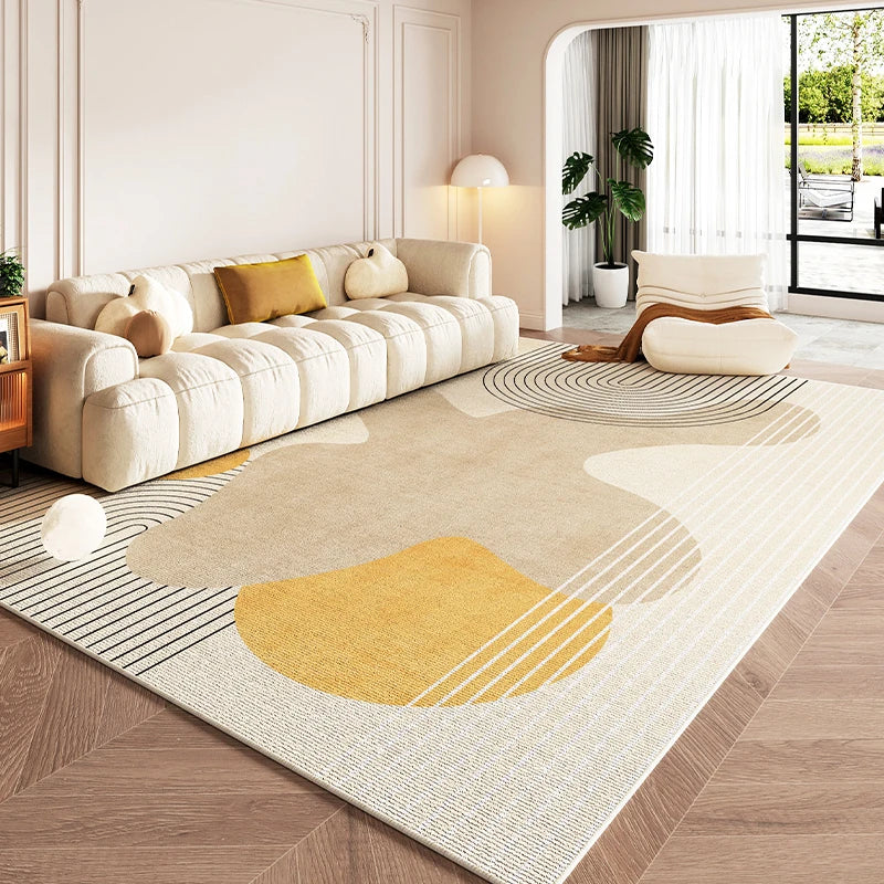 Tapis Géométrique Élégant et Luxueux – Référence : 457821