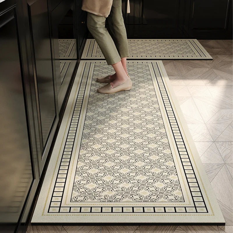 Tapis Cuisine – Référence: 123456 Antidérapant Imperméable