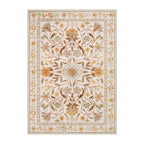 Tapis Floral Doux et Lavable en Machine – Référence : 738495