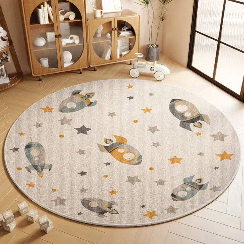 Tapis Rond Enfant Ludique et Sûr – Référence : 104693