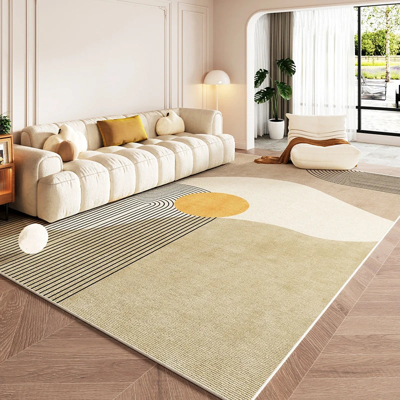 Tapis Géométrique Élégant et Minimaliste – Référence : 732468
