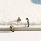 Tapis Rond Enfant Doux et Lavable – Référence : 104693