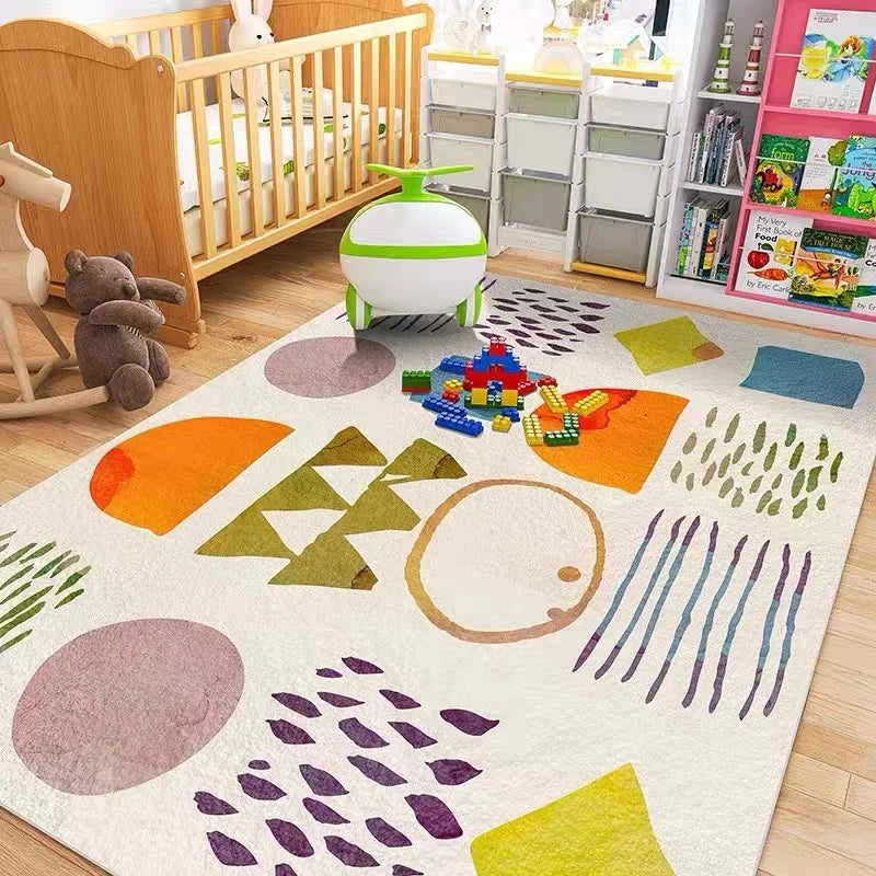 Tapis pour Enfant Doux et Coloré en Polyester – Référence : 734812