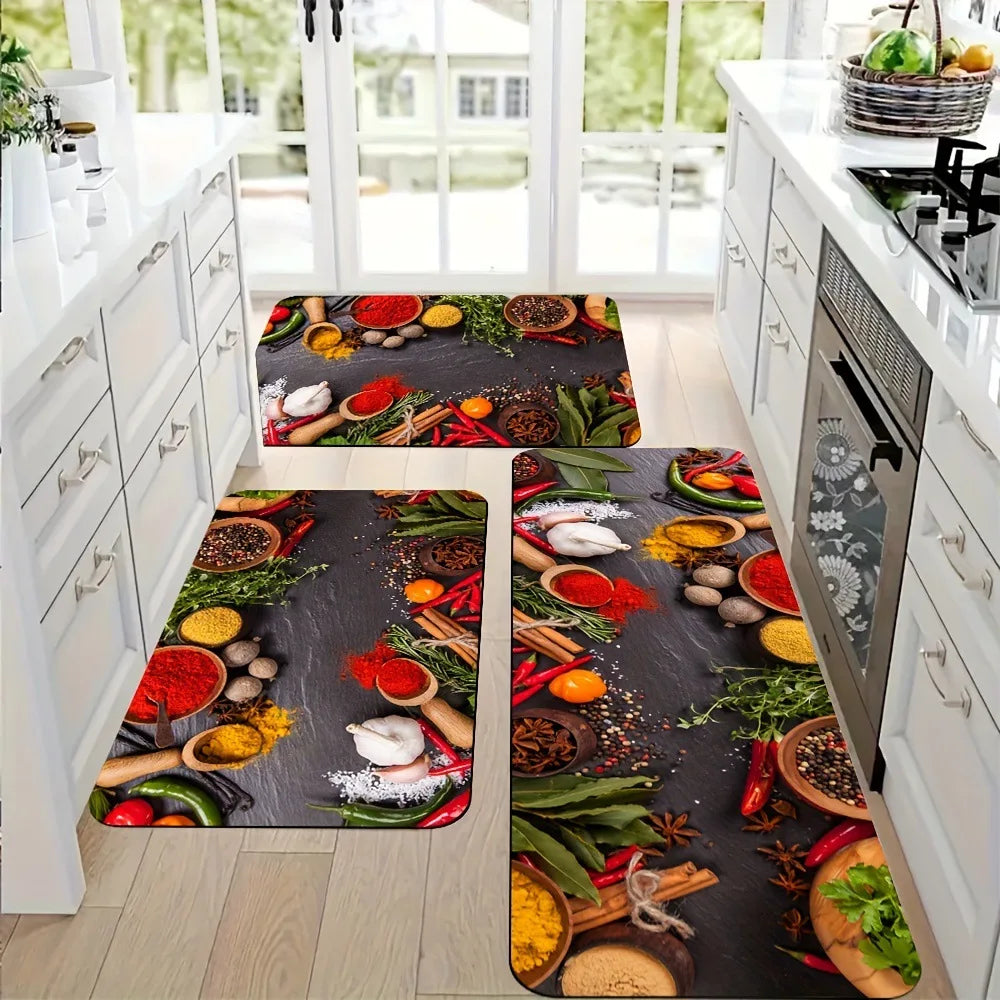Tapis Cuisine Antidérapant Confort – Référence: 654321