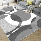 Tapis Géométrique Doux et Antidérapant – Référence : 482761
