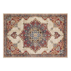 Tapis Bohème / Oriental Velours Antidérappant et Lavable – Référence : 582461