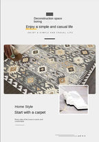 Tapis Bohème / Oriental Velours Antidérappant et Lavable – Référence : 582461