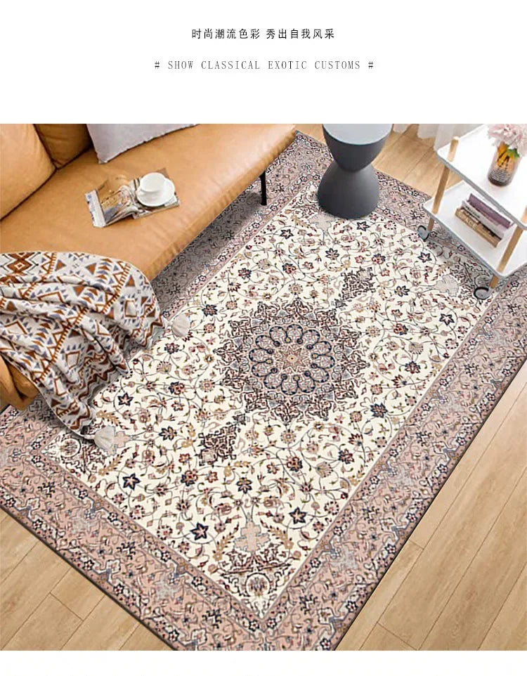 Tapis Bohème / Oriental Luxueux en Polyester – Référence : 482761