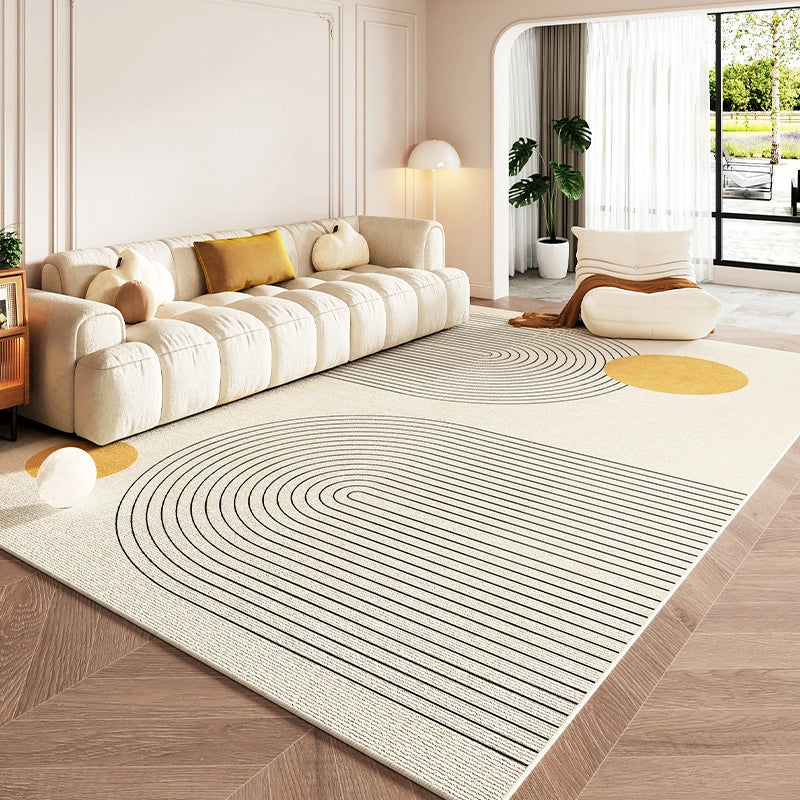 Tapis Géométrique Élégant et Minimaliste – Référence : 732468